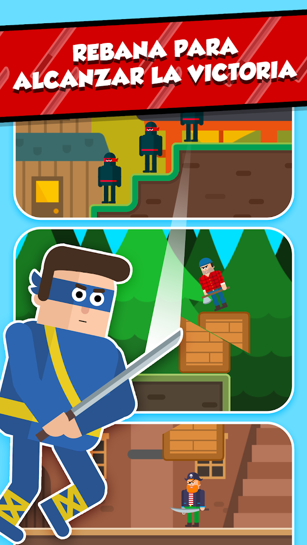 Mr Ninja: Puzles rebanadores PC