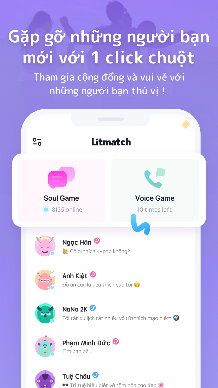 Litmatch—Make new friends PC