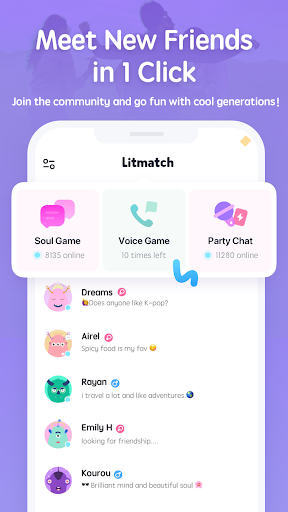 Litmatch—Make new friends PC