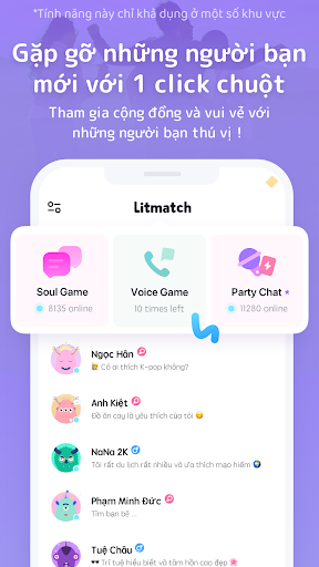 Litmatch—Make new friends