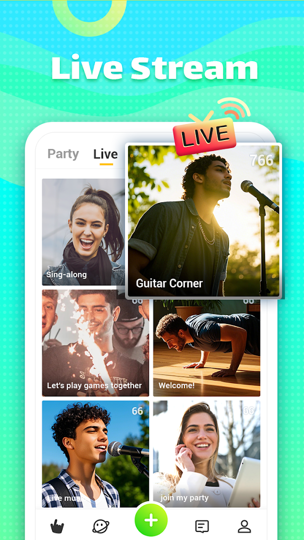 Ola Party - Live, Chat, Game & Party PC
