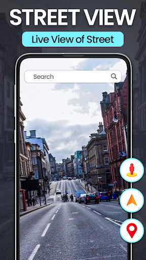 لائیو Street View Map 3D Earth پی سی