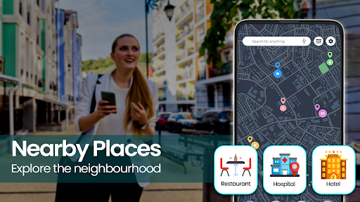 لائیو Street View Map 3D Earth پی سی