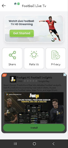 Live Football TV Streaming HD পিসি