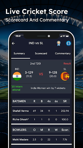 Live Cricket TV HD الحاسوب