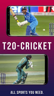 Live Cricket T20 odi TV الحاسوب