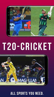 Live Cricket T20 odi TV الحاسوب