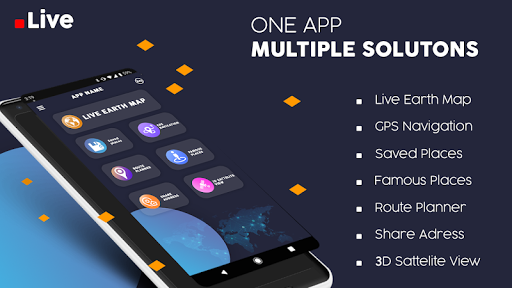 خريطة الأرض الحية 2024 الحاسوب