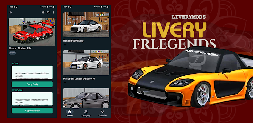 Skin FRLegends Livery Mod PC