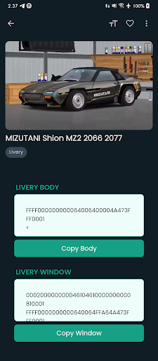 Skin FRLegends Livery Mod PC