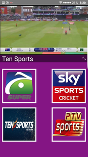 Live Cricket TV HD, PTV Sports, live express news