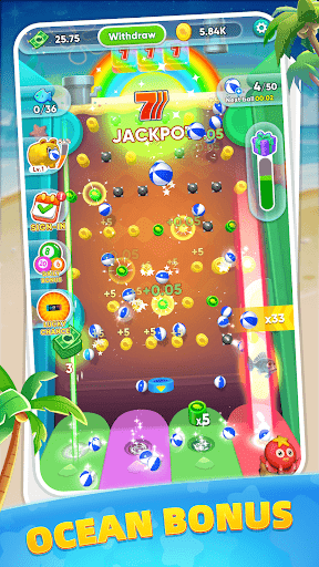 komputer Ocean Fun Balls - Lucky Crash