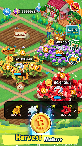 Bitcoin Master：Idle Flower電腦版