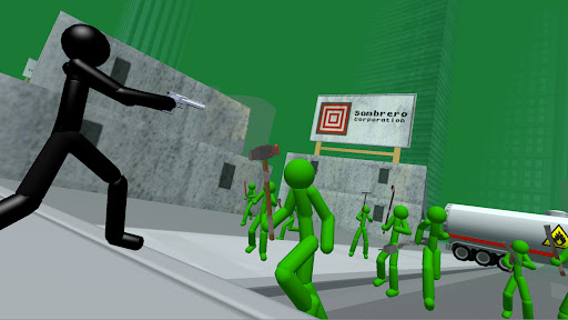 Stickman Zombie Shooter 3D