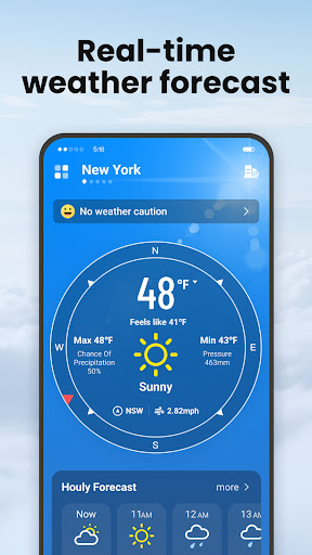 komputer Local Weather: Live Forecast