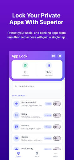App Lock پی سی