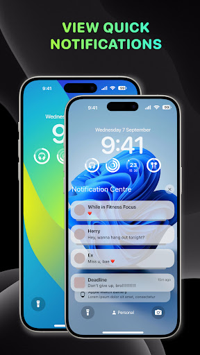 Lock Screen, Widgets - YoLock پی سی