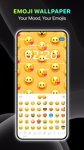 komputer Lock Screen, Widgets - YoLock