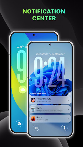 komputer Lock Screen, Widgets - YoLock