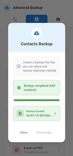 Call Log Backup and Restore PC