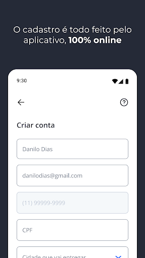 Loggi para entregador para PC