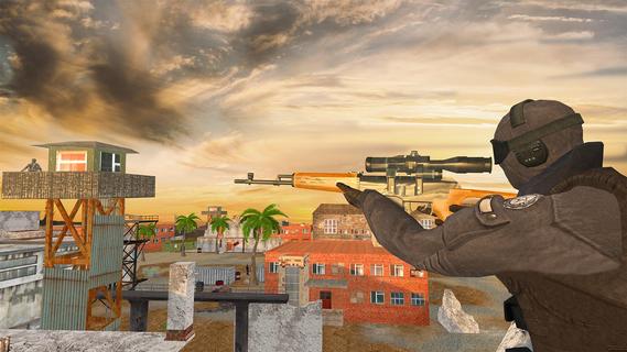3D sniper shooting: Army PC