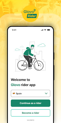 Glovo Rider pour les coursiers