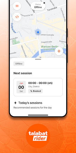 Talabat Rider الحاسوب