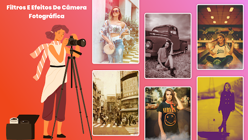 Camera Com Efeitos e Filtros