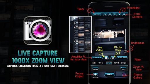 Ultra Zoom Camera 1000x Zoom PC