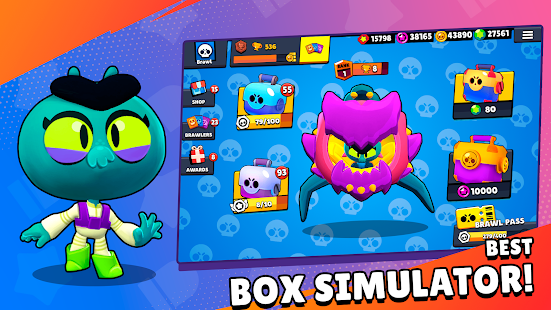 Box simulator for Brawl Stars