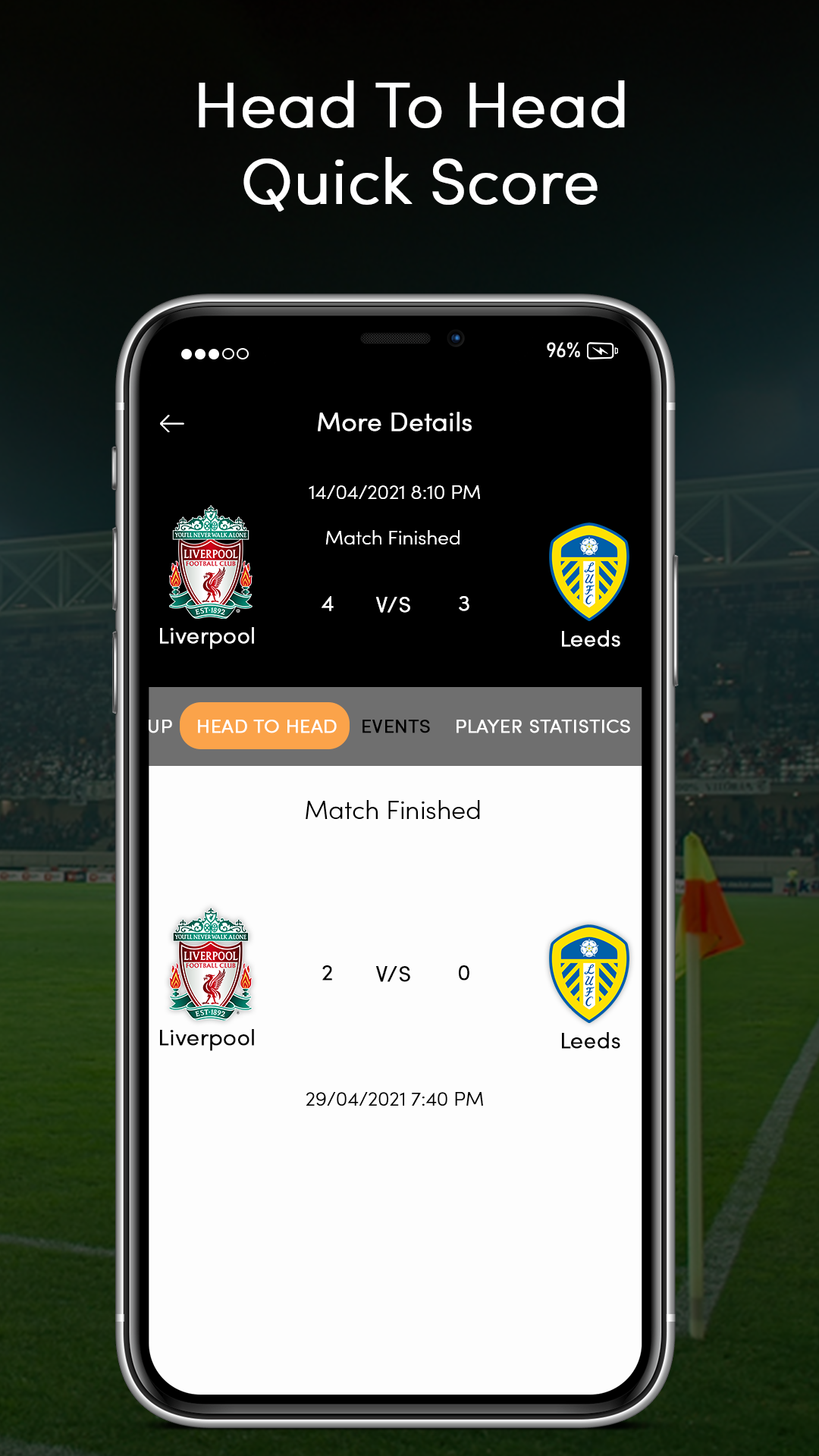 Football TV Live Streaming HD - Live Football TV PC