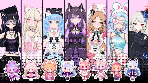 Love Idol Live: 爱豆化妆・换装游戏