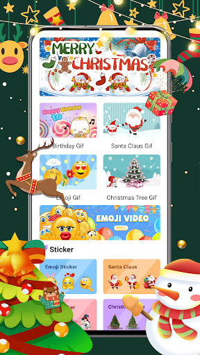 Santa Claus is Here WASticker PC