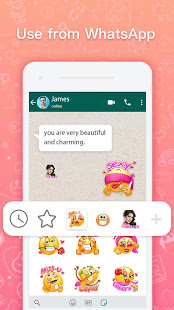 Love Roses Stickers For WhatsApp - Kiss GIF