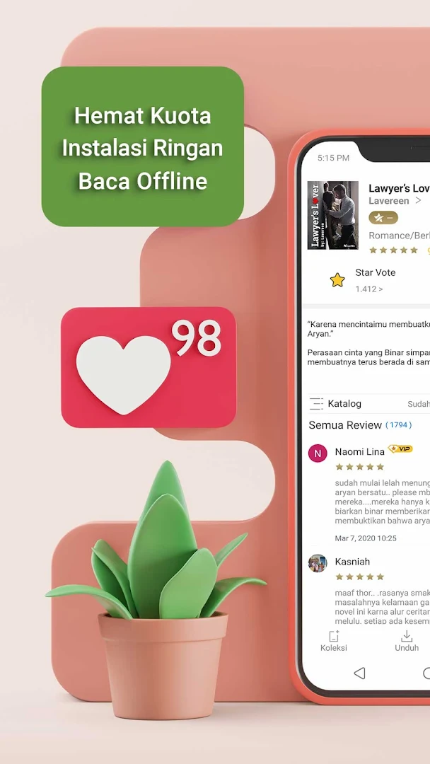 NovelMe - Baca webnovel dan love story tiap hari PC