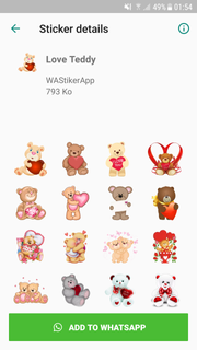 Love Sticker Packs For WhatsApp - WAStickerApps