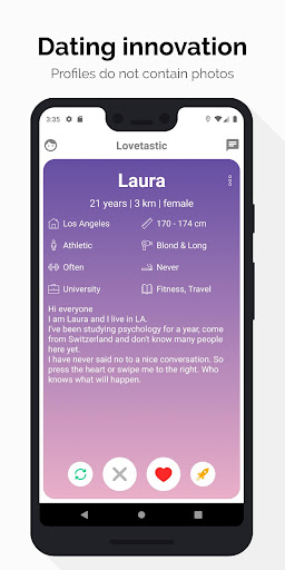 Lovetastic: Pictureless Dating