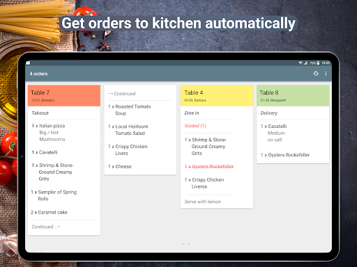 komputer Loyverse KDS - Kitchen Display