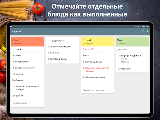 Loyverse KDS Кухонный дисплей ПК
