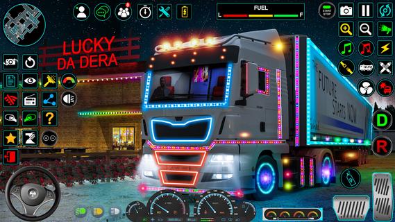 現代の貨物トラックの3Dゲーム PC版