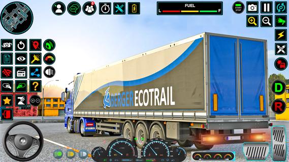 現代の貨物トラックの3Dゲーム PC版