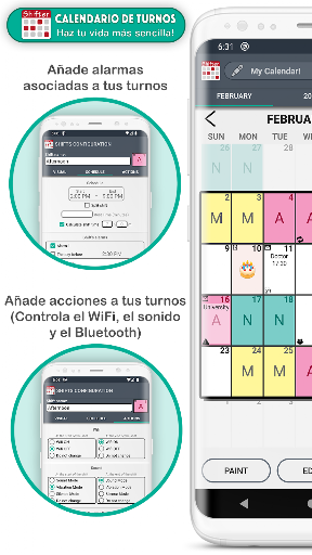 Calendario de Turnos PC