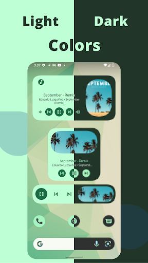 Music Widget Android 12 PC