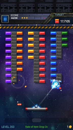 Stella Brick Breaker: Spazio