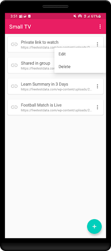 Small TV - Link • URL Player PC