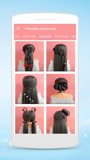 Hairstyles step by step PC