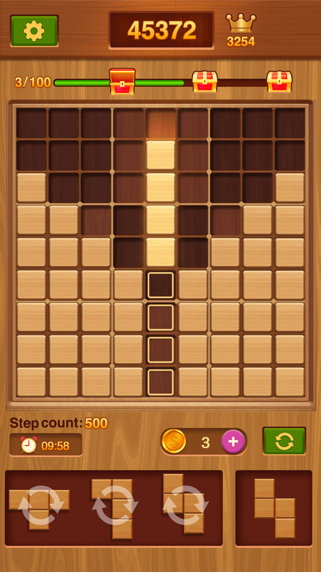 Wood Block Puzzle - 🕹️ Online Game