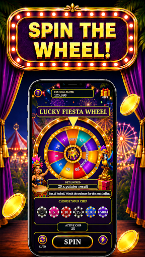 Lucky Fiesta Wheel پی سی