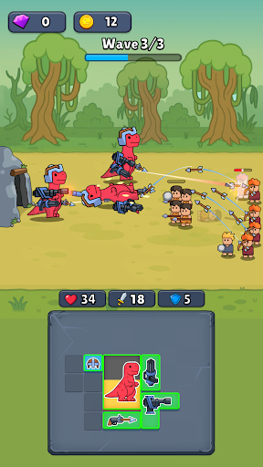 Dinos With Guns